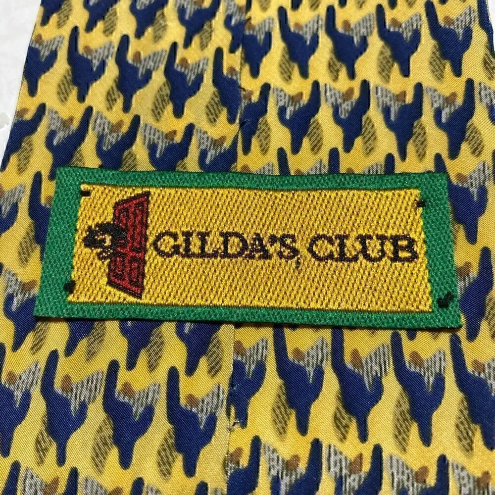 Gilda Radner of Original SNL Fame, Gilda’s Club Foundation 100% Silk tie